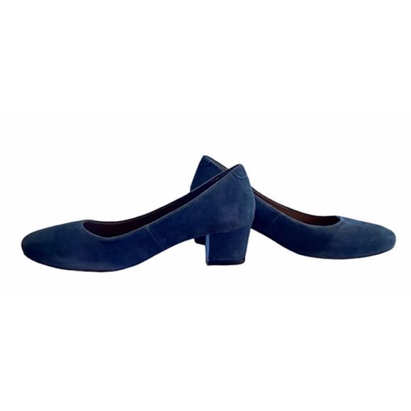 Anthropologie Jasper & Jeera Suede and Leather Pumps 40 - Picture 3 of 10